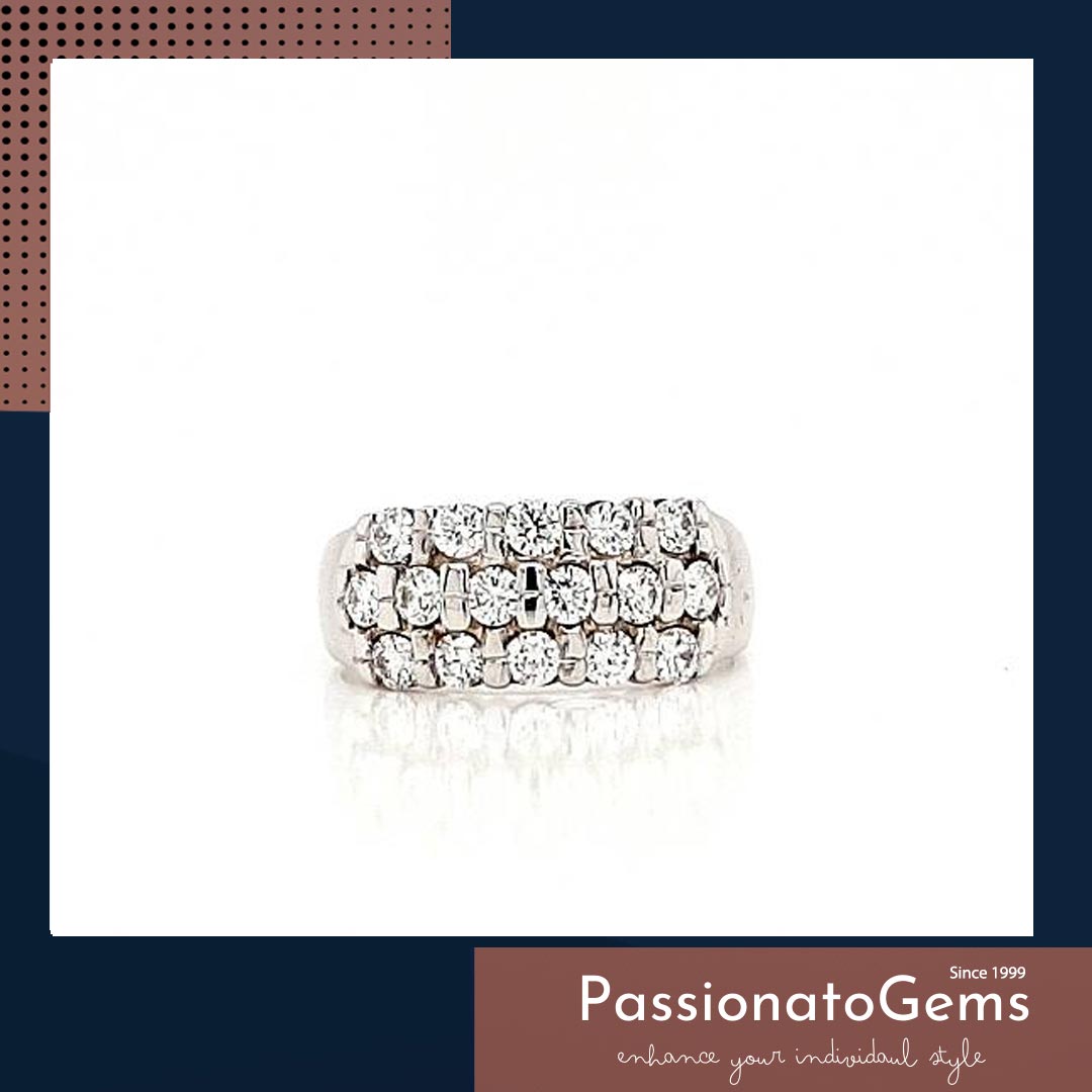 รหัส 20210303 แหวนเพชร เพชรนน.รวม 98 ตัง มีวงเดียวเท่านั้น Line : @passiongems (อย่าลืมใส่ @หน้าpassiongems นะคะ)