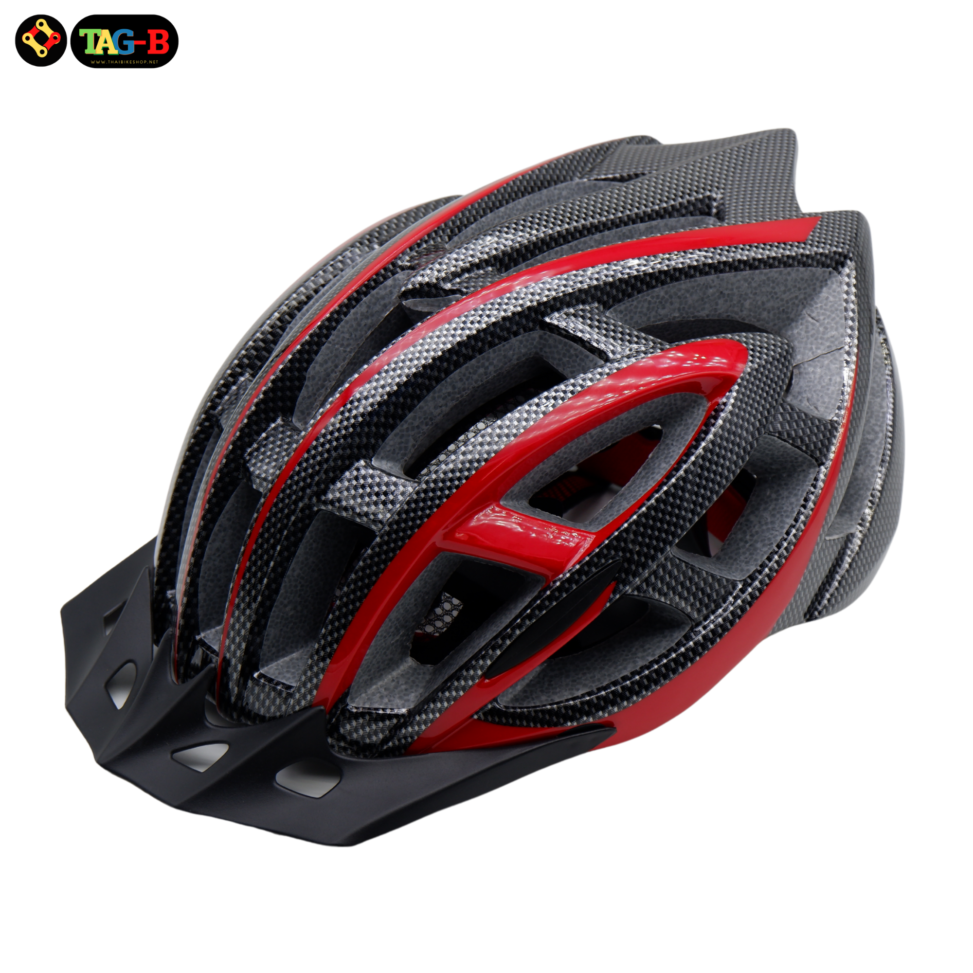 หมวกกันน็อคจักรยานเสือหมอบ เสือภูเขา TAG-B