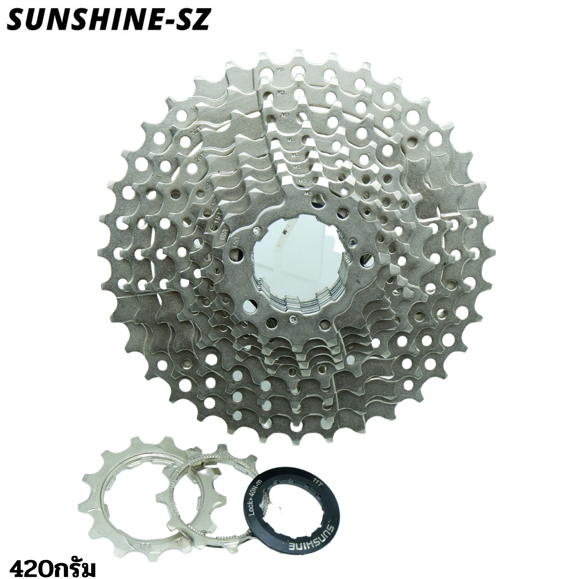 เฟืองจักรยาน SUNSHINE 10spd ขนาด 11-36T สเตอร์จักรยาน