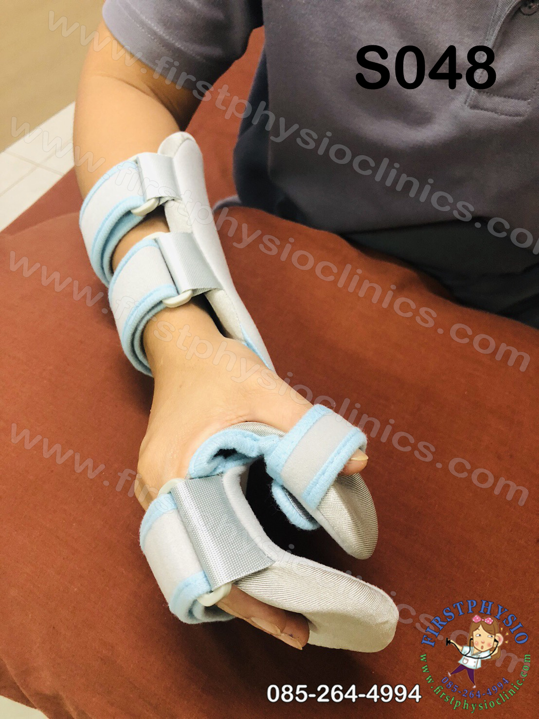 อุปกรณ์ดามกันข้อมืองอ/อุปกรณ์ดามกันนิ้วมืองอแบบบุนุ่ม /อุปกรณ์กายภาพนิ้ว/อุปกรณ์เหยียดนิ้วมือ/พลาสติกดามข้อมือผู้ใหญ่/Soft Hand Splint/wrist hand orthosis