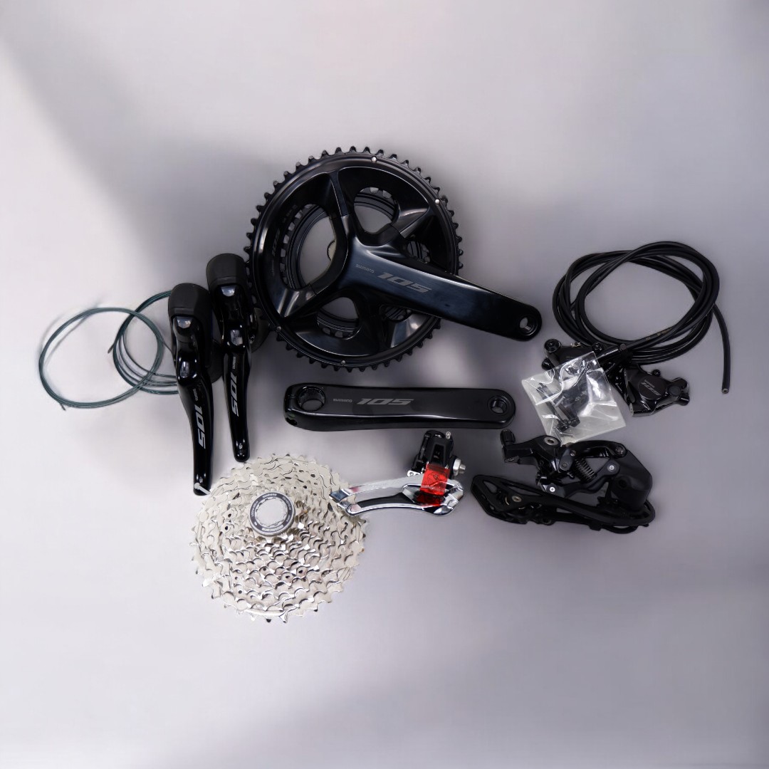 Shimano105R7100GroupsetDiscMechanical12Speed |ชุดเกียร์ดิสเบรก12สปีดแบบสายรุ่นใหม่ล่าสุด