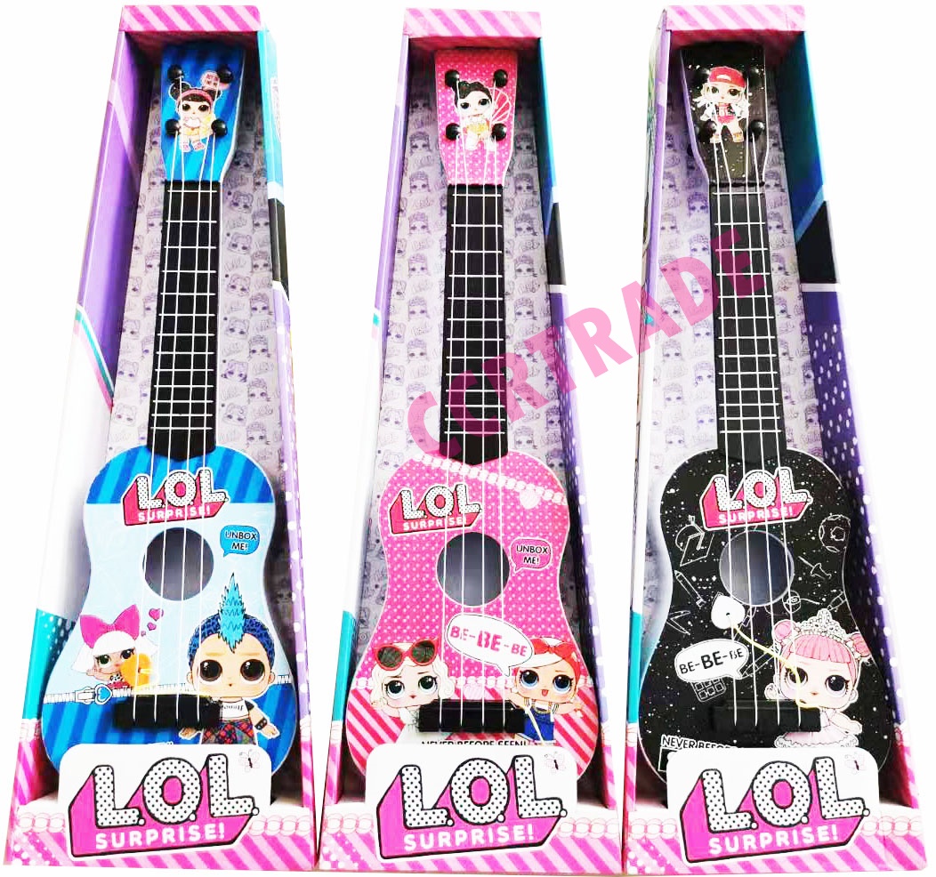 กีต้าร์จัมโบ้ LOL+ปิ๊กกล่องหิ้ว 20x60.5 ซม.(1x3)