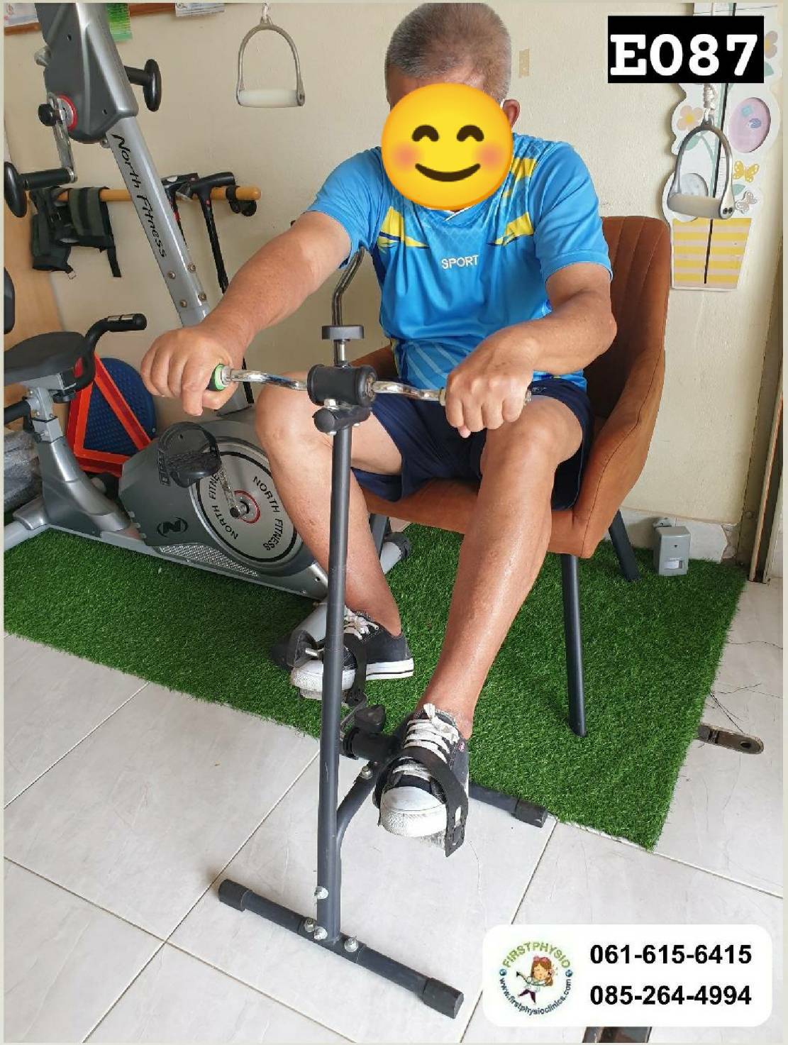 FIRSTPHYSIO/จักรยานกายภาพฟื้นฟู/จักรยานกายภาพบำบัด/จักรยานปั่นมือปั่นเท้าปั่น/จักรยานผู้ป่วย/จักรยานฟื้นฟู
