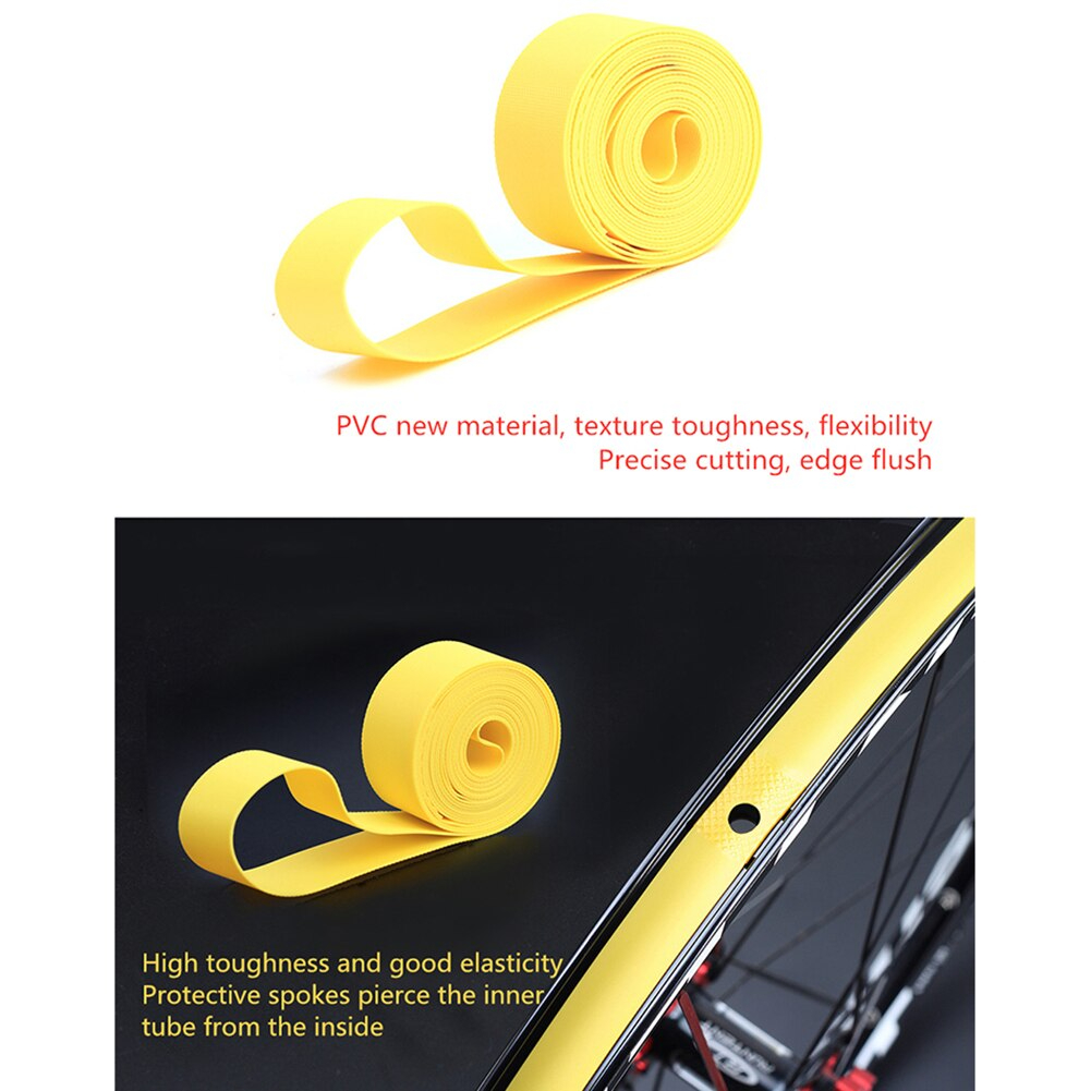 2 ชิ้น ยางรองขอบล้อจักรยานกันรั่ว กันยางแตก TOOPRE 26 27.5 29 700C เทปรองล้อ เทปรองยางในจักรยาน