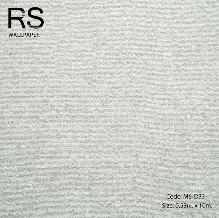 วอลเปเปอร์พื้นเรียบโทนสีขาว M6-D33