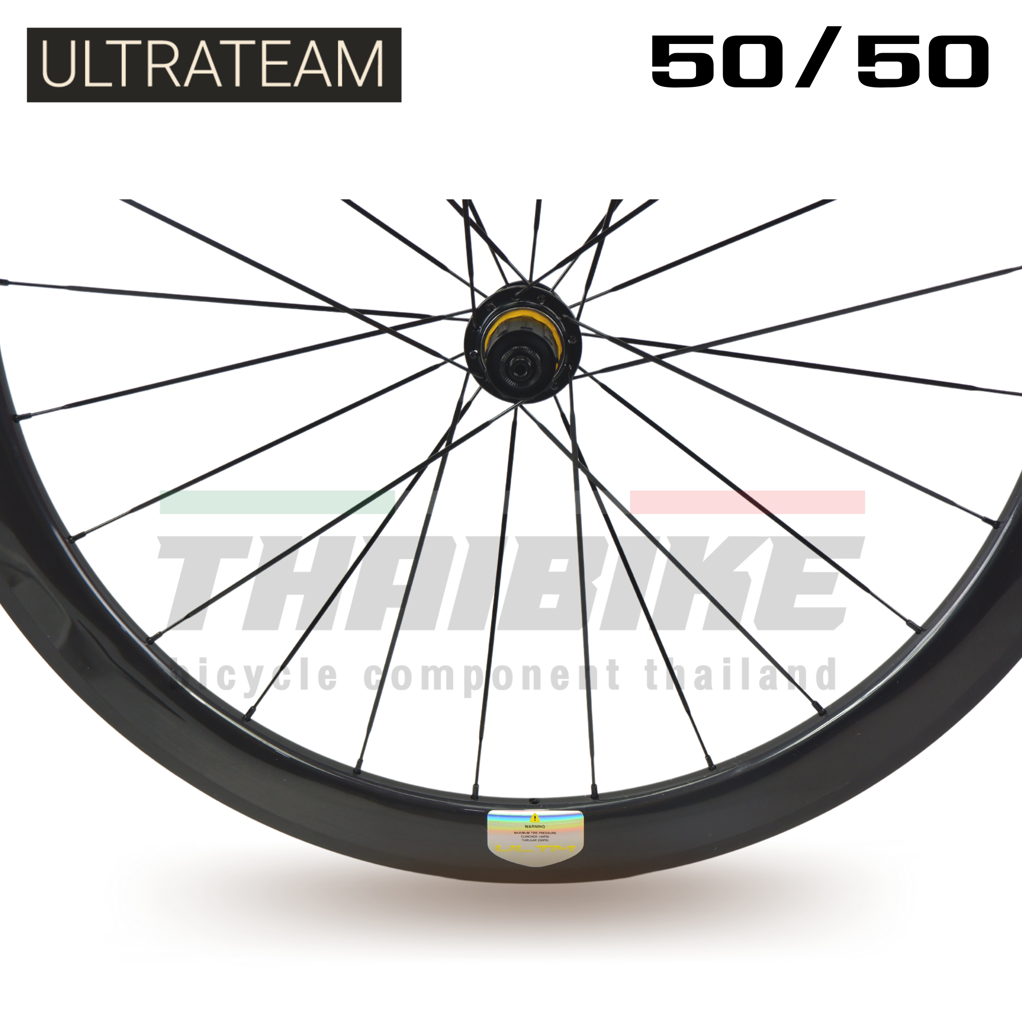 ขอบใหม่ NEW !! ล้อจักรยานเสือหมอบคาร์บอน ULTRATEAM รุ่น G3 ขนาด 5050 6060 6088