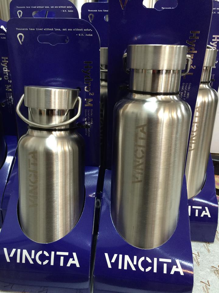 กระบอกน้ำสแตนเลสเก็บอุณหภูมิ VINCITA
