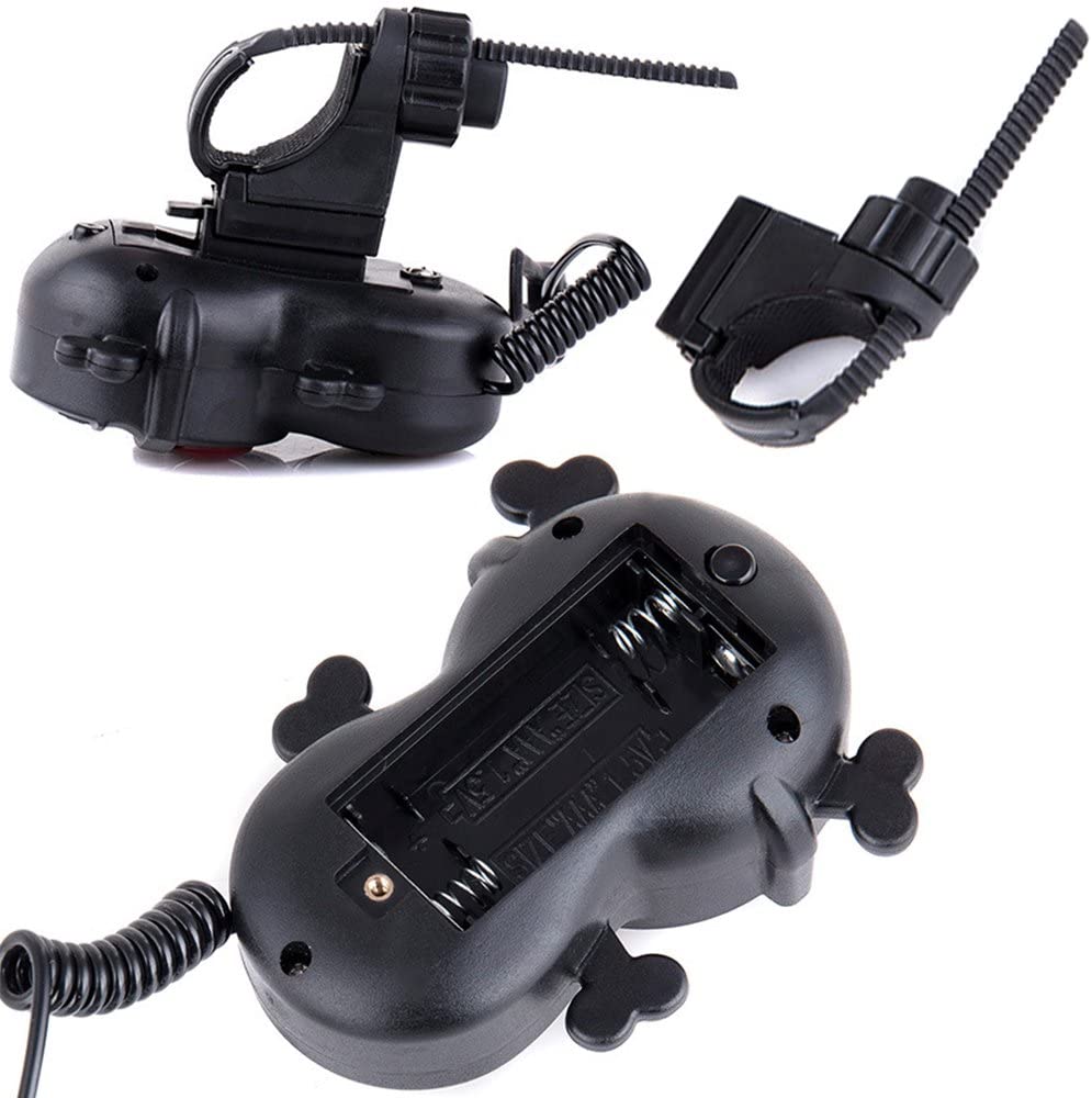 แตรจักรยานไฟฟ้า พร้อมไฟสีแดง มีรีโมต