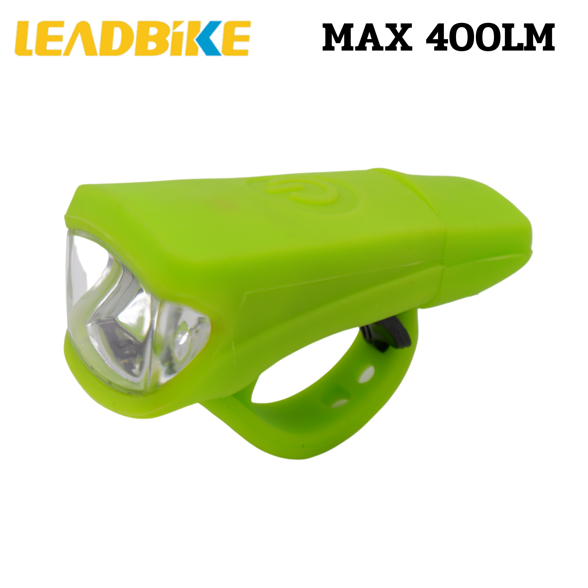 ไฟหน้าจักรยานเสือหมอบ เสือภูเขาแบบชาร์จ USB LEADBIKE