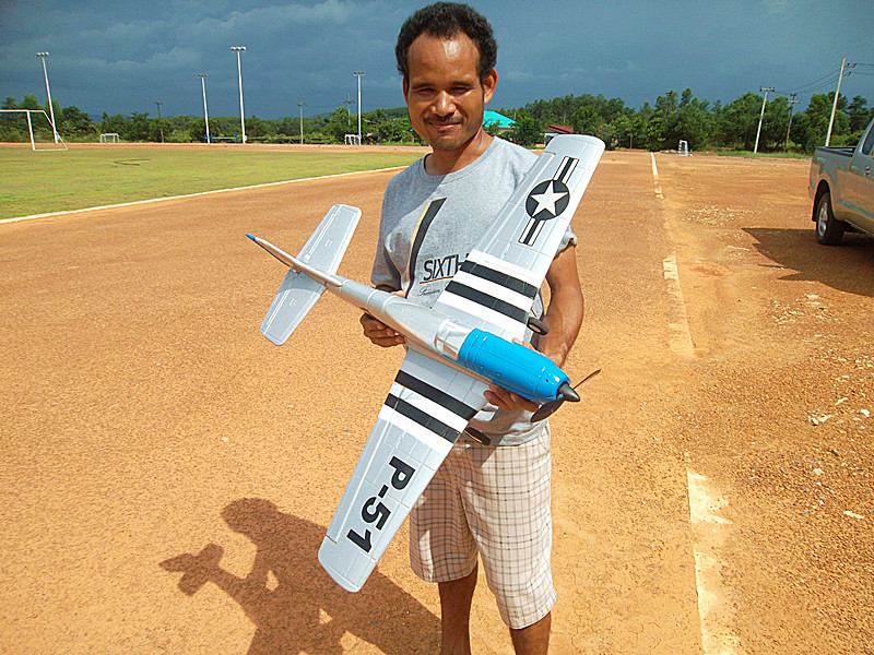 P51 mustang เครื่องบินบังคับ