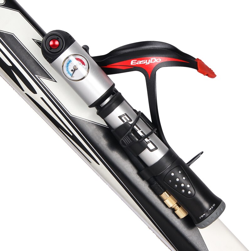 สูบโช๊คจักรยานพกพา BETO MP-036 Fork Tire Shock Bicycle Pump 300psi