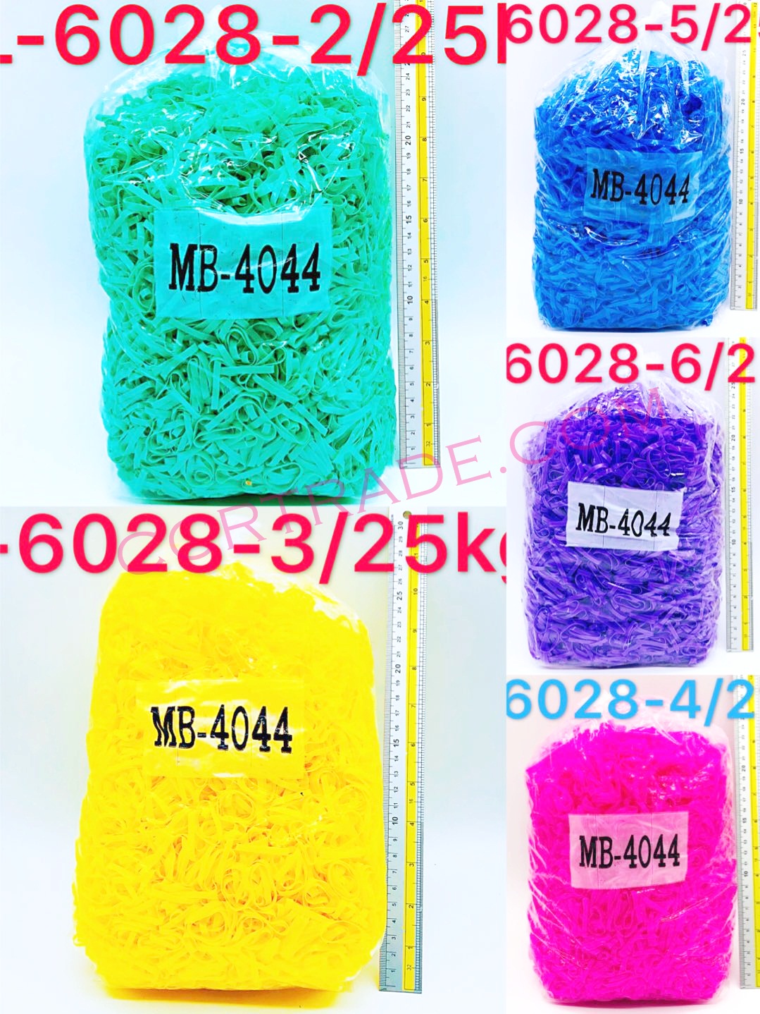 ยางกิโลสีสด ไซด์ L (ระบุสีด้วยค่ะ)