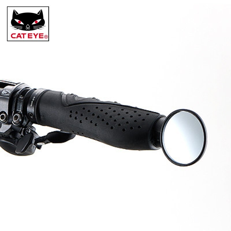 ของแท้ กระจกติดปลายแฮนด์จักรยาน CATEYE BM-45 1 อัน