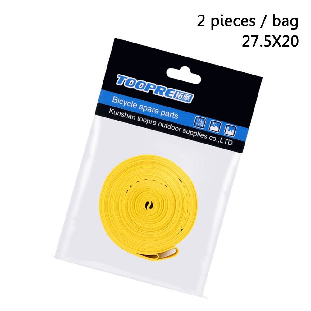 2 ชิ้น ยางรองขอบล้อจักรยานกันรั่ว กันยางแตก TOOPRE 26 27.5 29 700C เทปรองล้อ เทปรองยางในจักรยาน