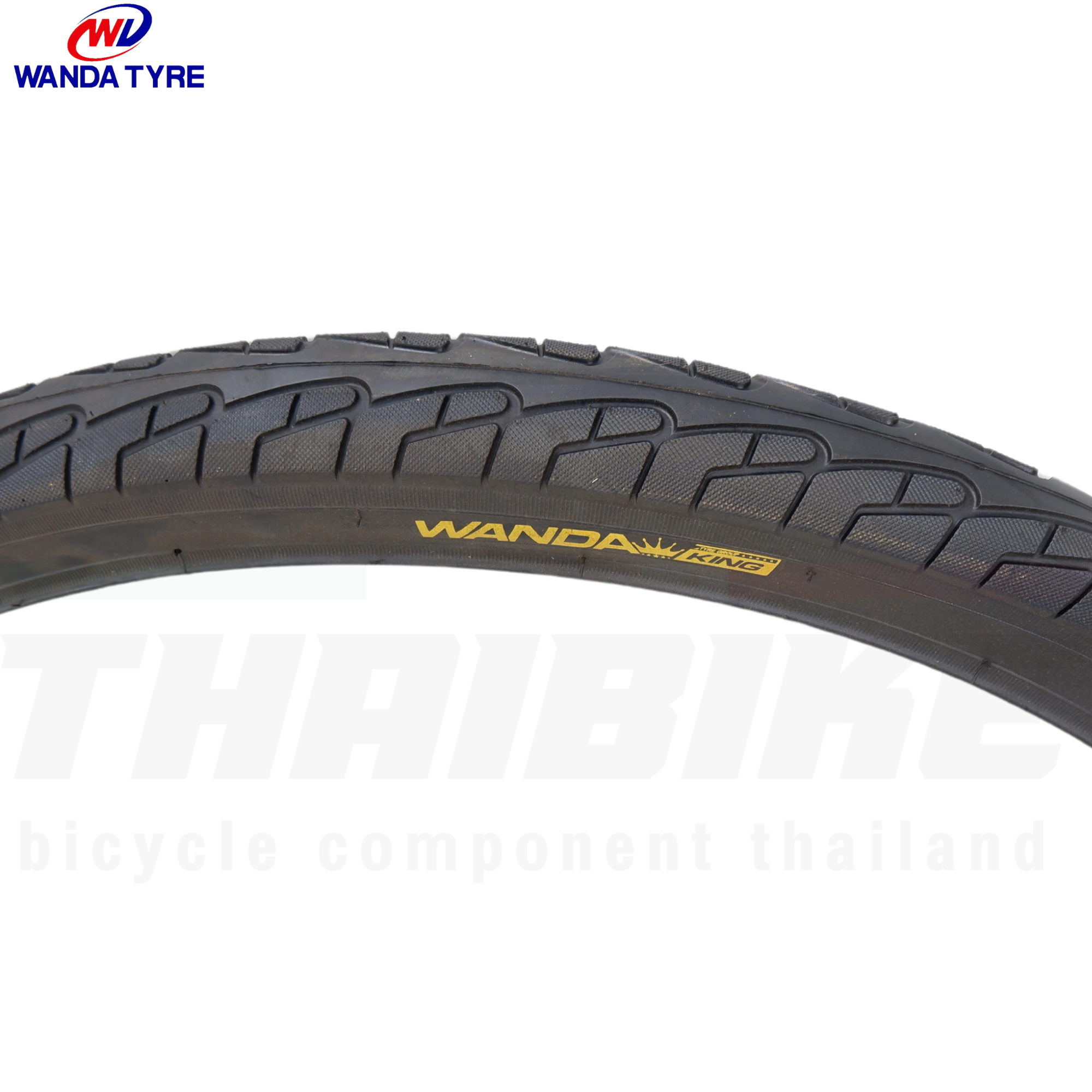 ยางนอกจักรยานขอบลวด WANDAKING 16x1.75 20x1.75 24x1.75 26x1.95 27.5X1.75 700C