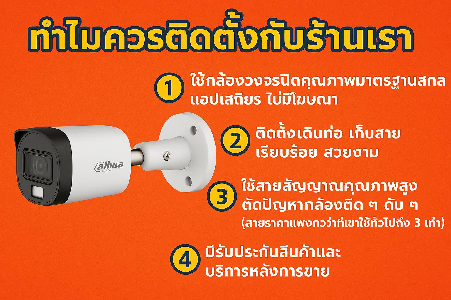 กล้องวงจรปิด HIKVISION 2 MP ราคาพร้อมติดตั้ง