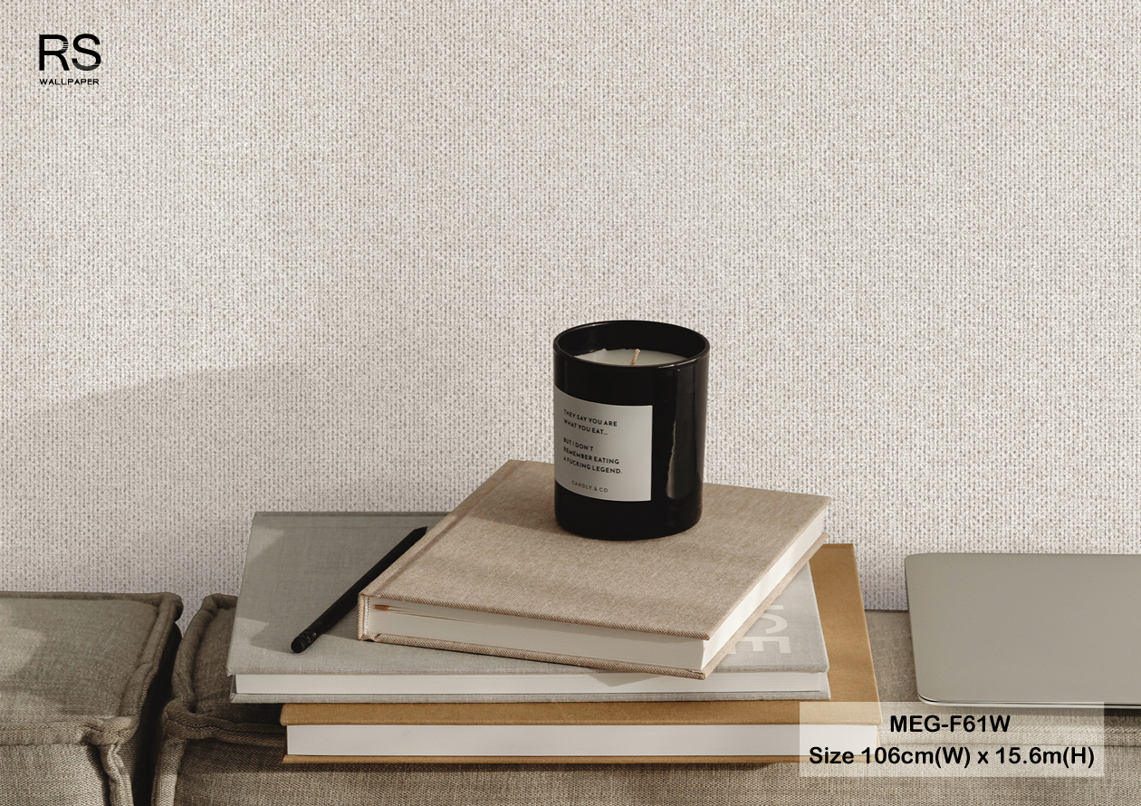 วอลเปเปอร์ สีเบจ MEG-F61W