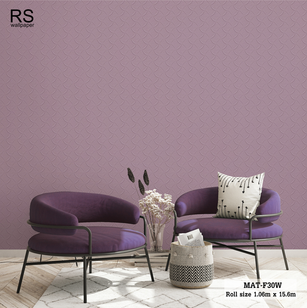 วอลเปปอร์ ลายหนัง สีม่วง MAT-F30W