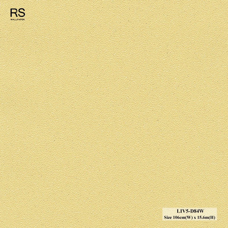 วอลเปเปอร์สีเหลือง มีประกายกลิตเตอร์วิ้งๆ LIV5-D84W