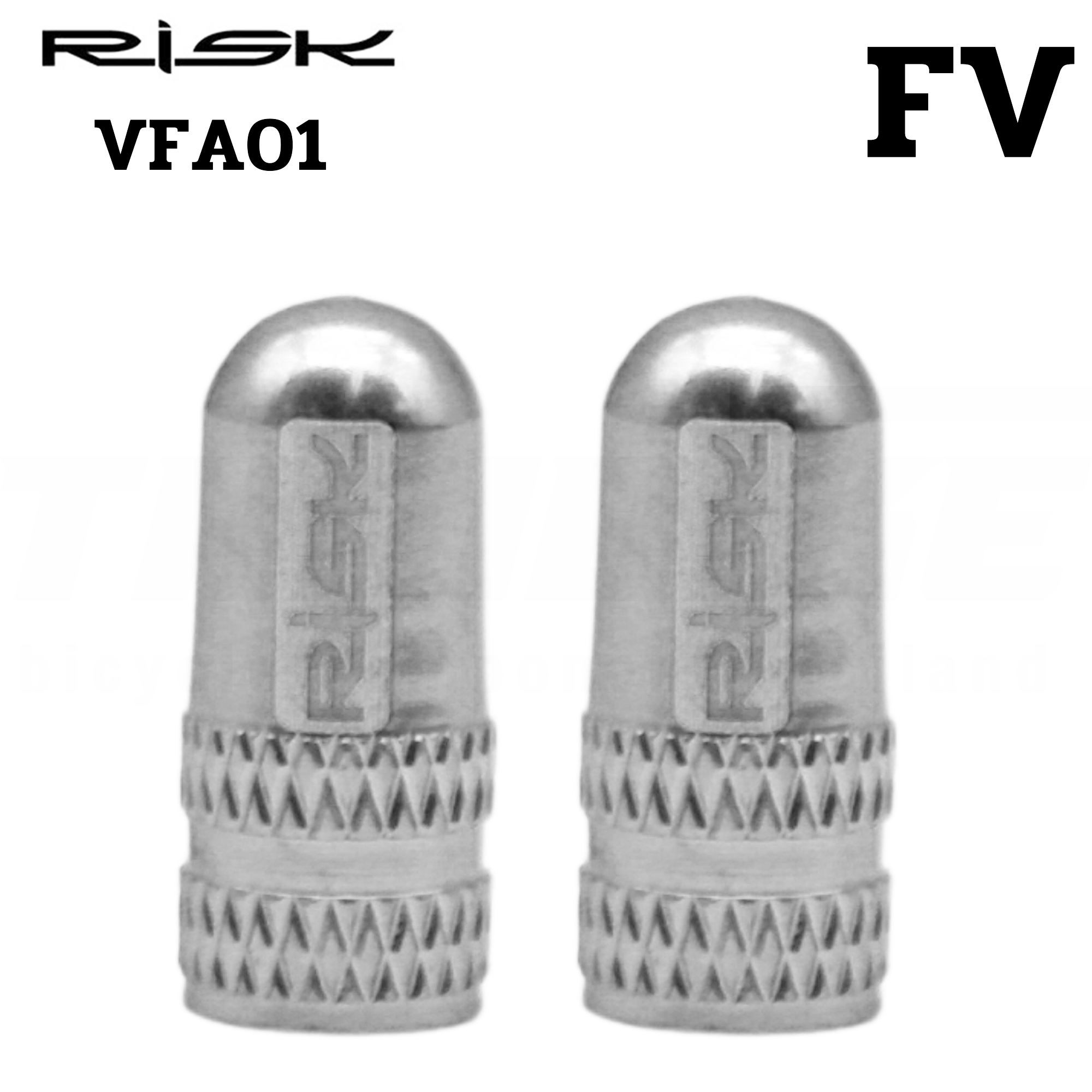 ฝาปิดจุ๊บเล็กจักรยาน RISK FV45 ราคาต่อคู่