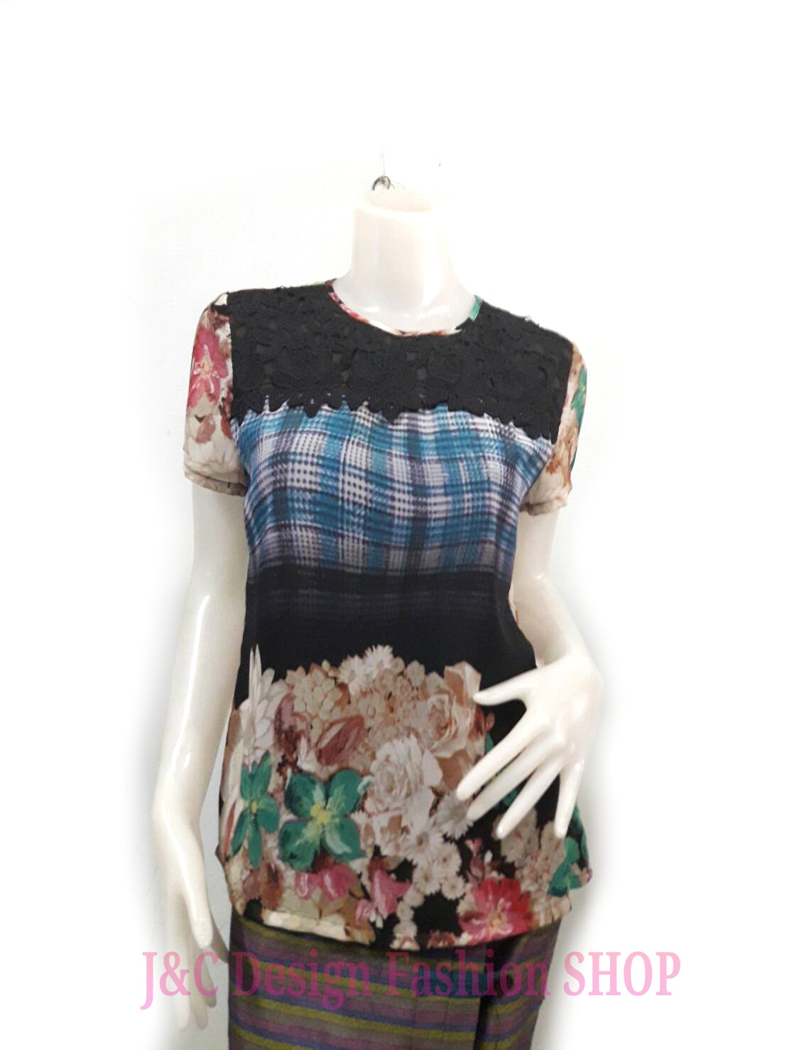 เสื้อผ้าชีฟองนำเข้าจากเกาหลี เสื้อทำงาน เสื้อชีฟองแต่งลูกไม้ เสื้อทำงานเกาหลี เสื้อสมัครงาน เสื้อลายดอกใส่กับผ้าถุง เสื้อใส่กับผ้าซิ่นลายดอกไม้