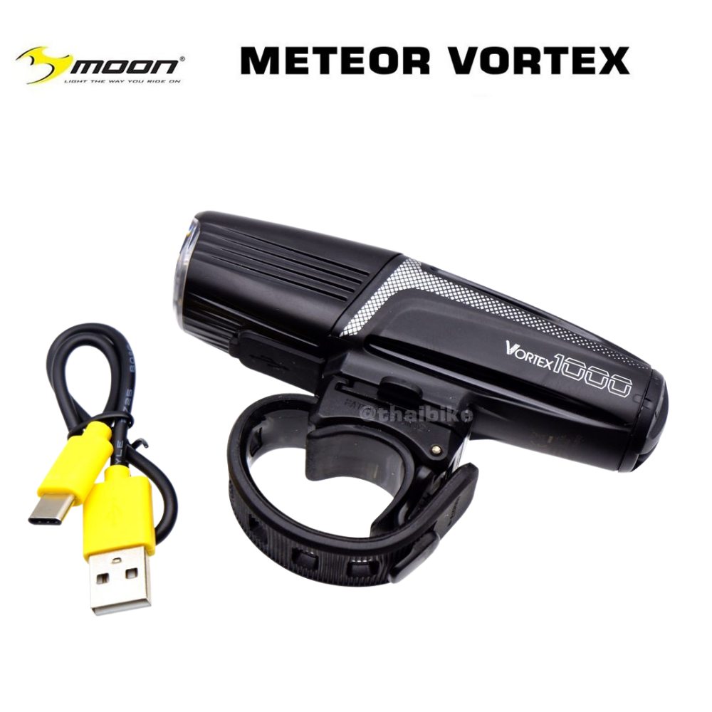ไฟหน้าจักรยานของแท้ MOON METEOR VORTEX 1000LM
