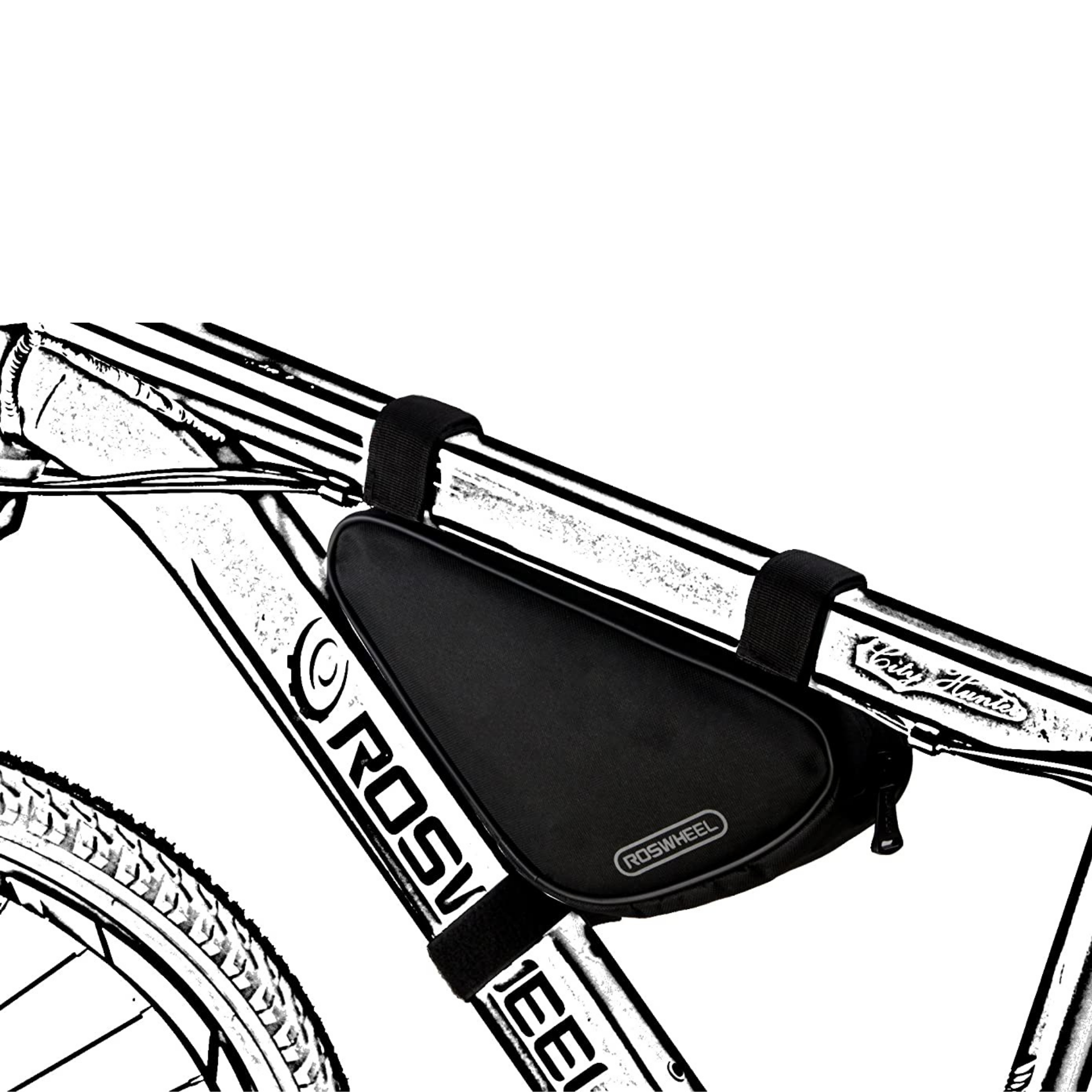 กระเป๋าใต้เฟรมจักรยาน roswheel 12657