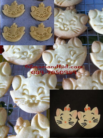 ++พร้อมส่ง++ Cookie cutter marie - - พิมพ์กดคุ๊กกี้ ขนมปัง ลายแมวมารี แพคคู่ 1 ชุด มี 2 หน้า หรือจะนำไปกดผัก แฮม ชีส โบโลน่า ไข่เจียว เพื่อตกแต่งข้าวกล่องเบนโตะก็น่ารัก น่าทาน มากๆ เลย