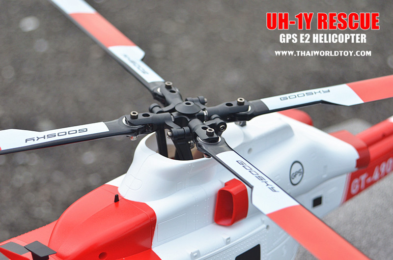 UH-1Y HUEY RESCUE GPS HELICOPTER GOOSKY E2