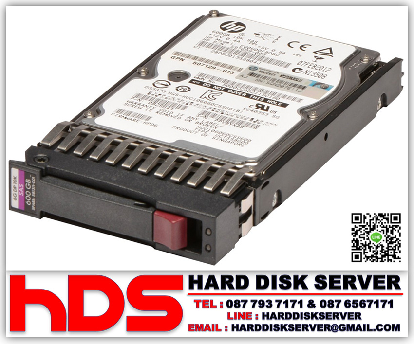 507750-B21 HP 500GB 3G 7.2K 2.5" SATA HDD
