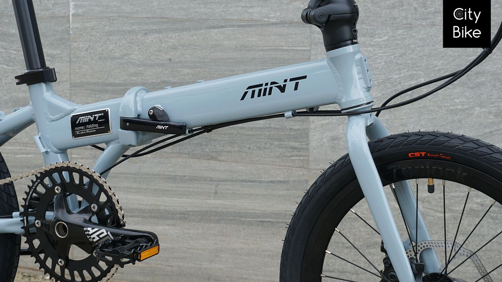 MINT : T9-20" จักรยานพับได้ เฟรมอลูมิเนียม 9 สปีด ดิสเบรก เบาเพียง 10.9 กก
