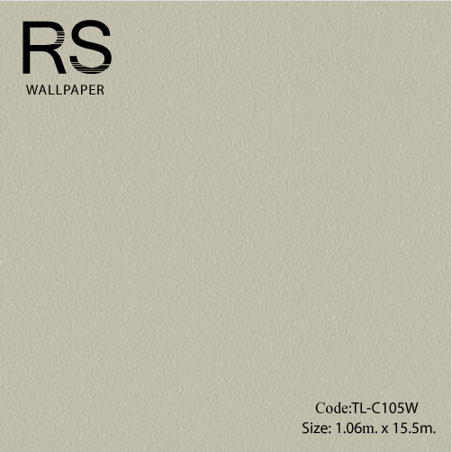 วอลเปเปอร์เทกเจอร์ปูนพื้นสีเทาอมน้ำตาล TL-C105W