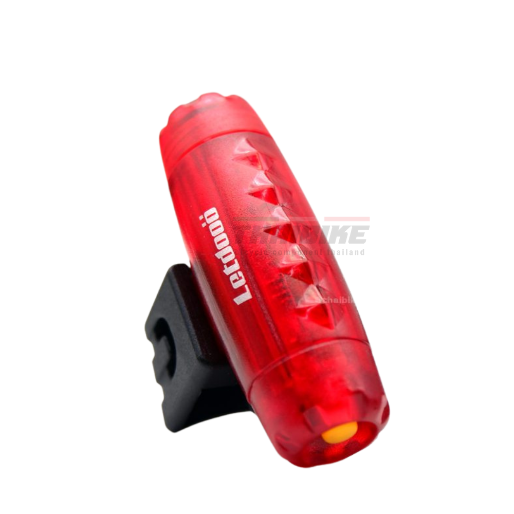 ไฟท้ายจักรยานเสือหมอบ เสือภูเขา LETDOO แบบใช้ถ่าน ลดราคาพิเศษ