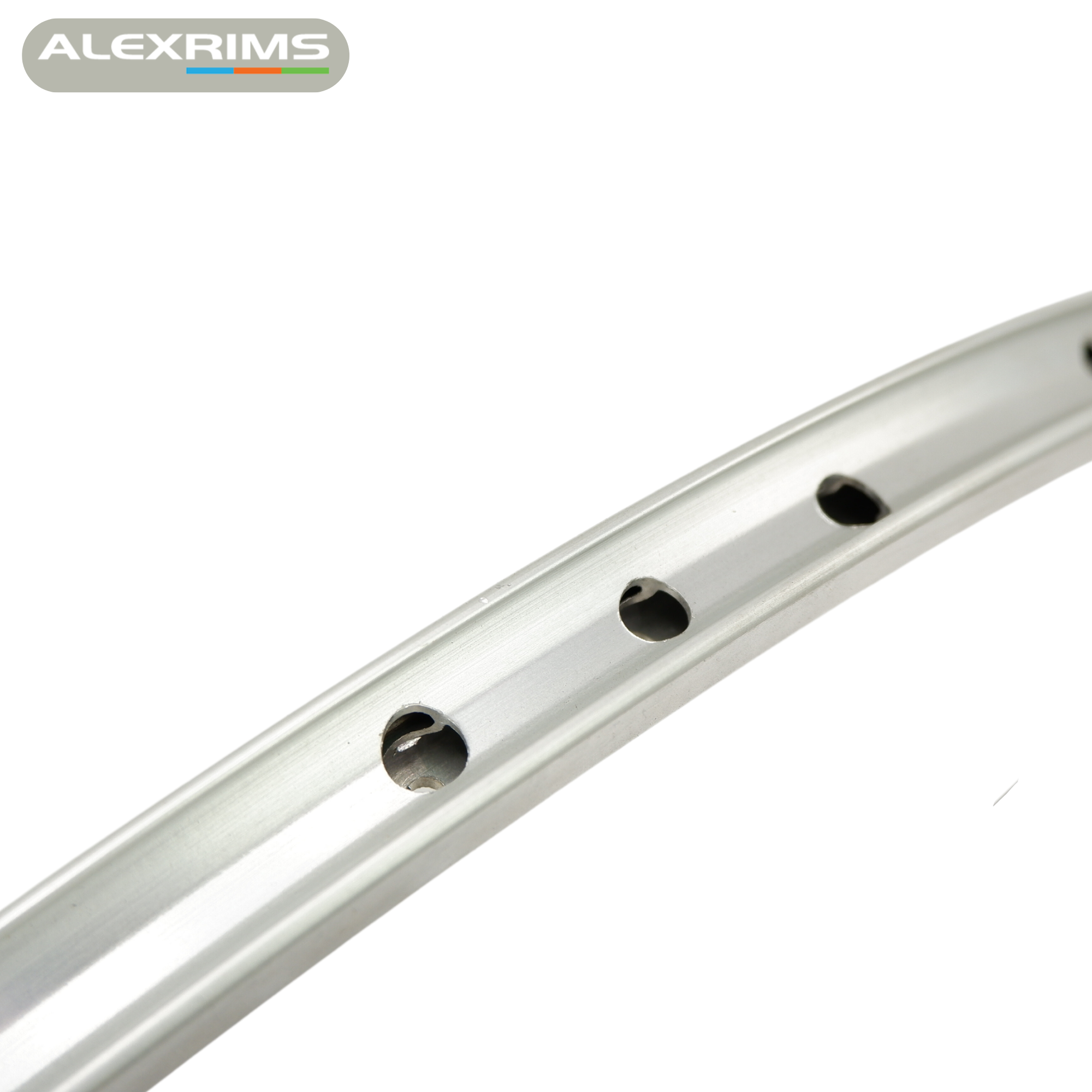 เฉพาะขอบล้อจักรยาน 700c ยี่ห้อ Alexrims รุ่น R450 สีเงิน