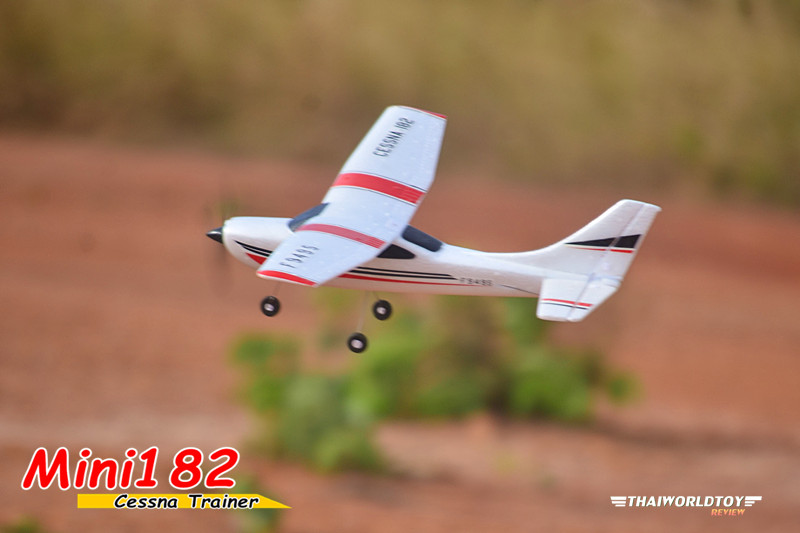 Mini182 RC Cessna (ครบชุดพร้อมบิน)