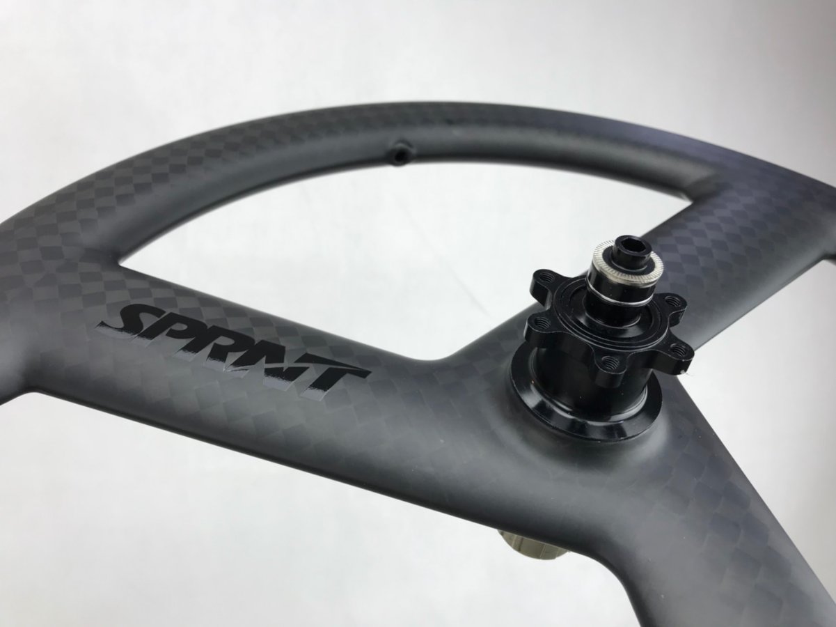 ล้อคาร์บอนสำหรับจักรยานล้อ 20 นิ้ว Sprint 3 ก้าน 451