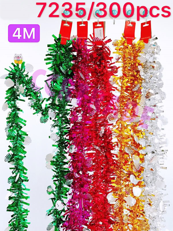 สายรุ้งปีใหม่จัมโบ้ 4 เมตร (คละสี)