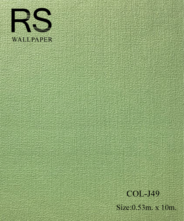 วอลเปเปอร์พื้นสีเขียว COL-J49