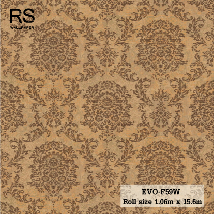 วอลเปเปอร์ ลายหลุยคลาสสิค EVO-F59W