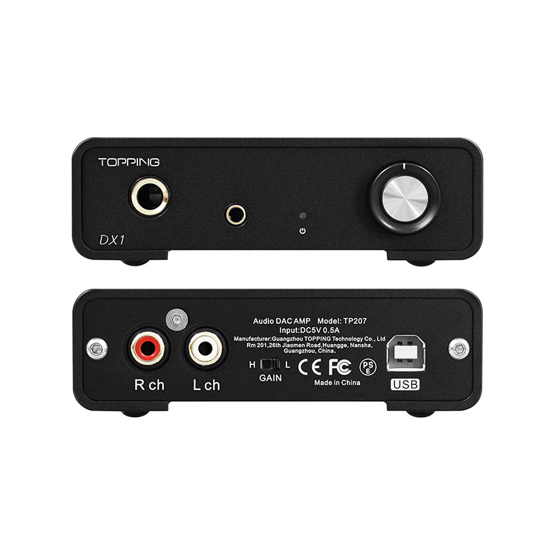 Topping DX1 DAC/AMP ตั้งโต๊ะ รุ่นเล็กเสปคจัดจ้านในราคาที่จับต้องได้ ประกันศูนย์ไทย