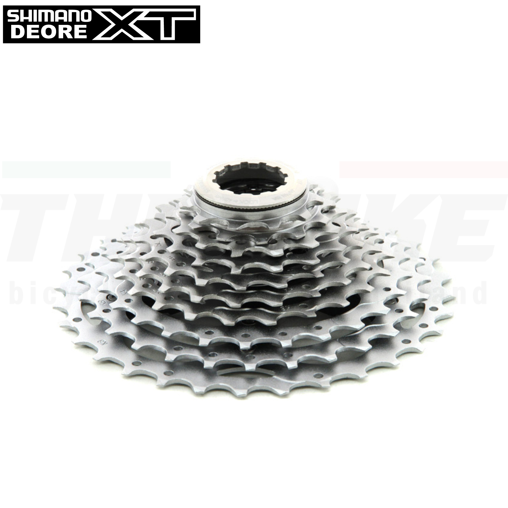 เฟืองจักรยาน สเตอร์ SHIMANO XT, 10-Speed, CS-M771-10, ขนาด 11-36T