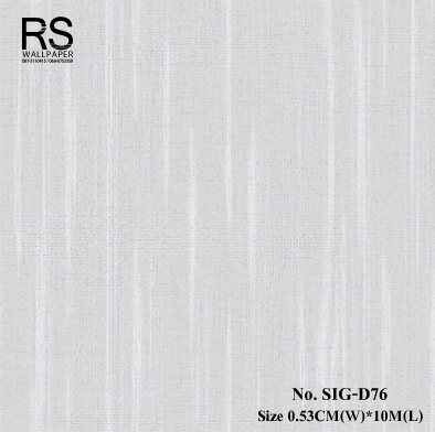 วอลเปเปอร์ สีขาวปนเงิน มีเทกเจอร์ No.SIG-D76