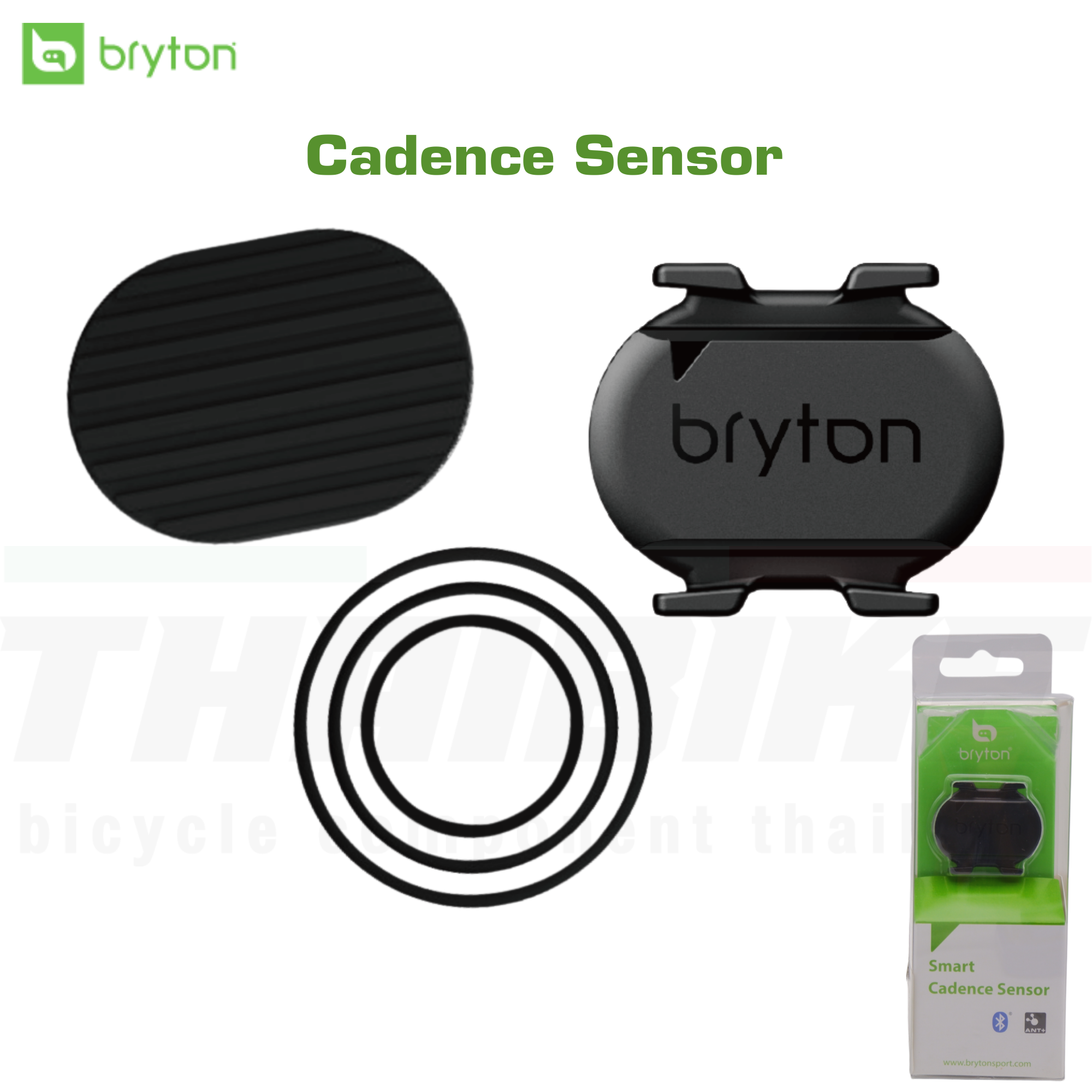 ประกันไทย รอบขา ความเร็ว วัดหัวใจ Bryton Rider Cadence Sensor/ Speed Sensor/ Heart Rate Monitor
