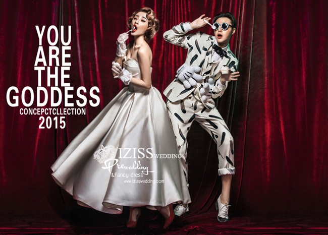 PW333- **พร้อมส่งทั้งเซ็ทค่ะ** ชุดคู่ถ่ายพรีเวดดิ้ง (prewedding dress) & ชุดแต่งงานแฟนซี (Fancy wedding dress)ชายหญิง "ธีมสีขาว-ขาวลายขนนก"
