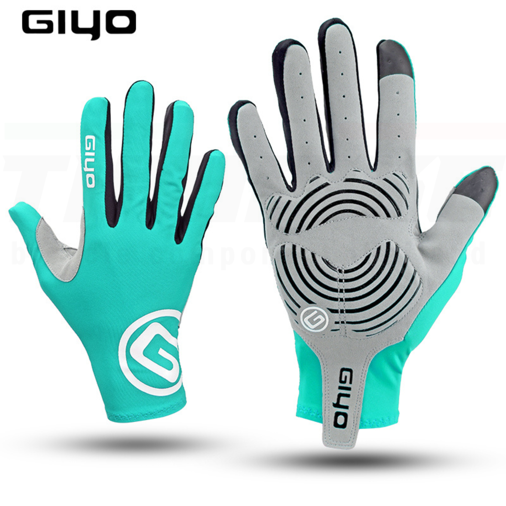 ถุงมือปั่นจักรยาน แอร์โร่ว์ ยี่ห้อ GIYO S02 ถุงมือปั่นจักรยาน ผ้านุ่ม เจลหนา