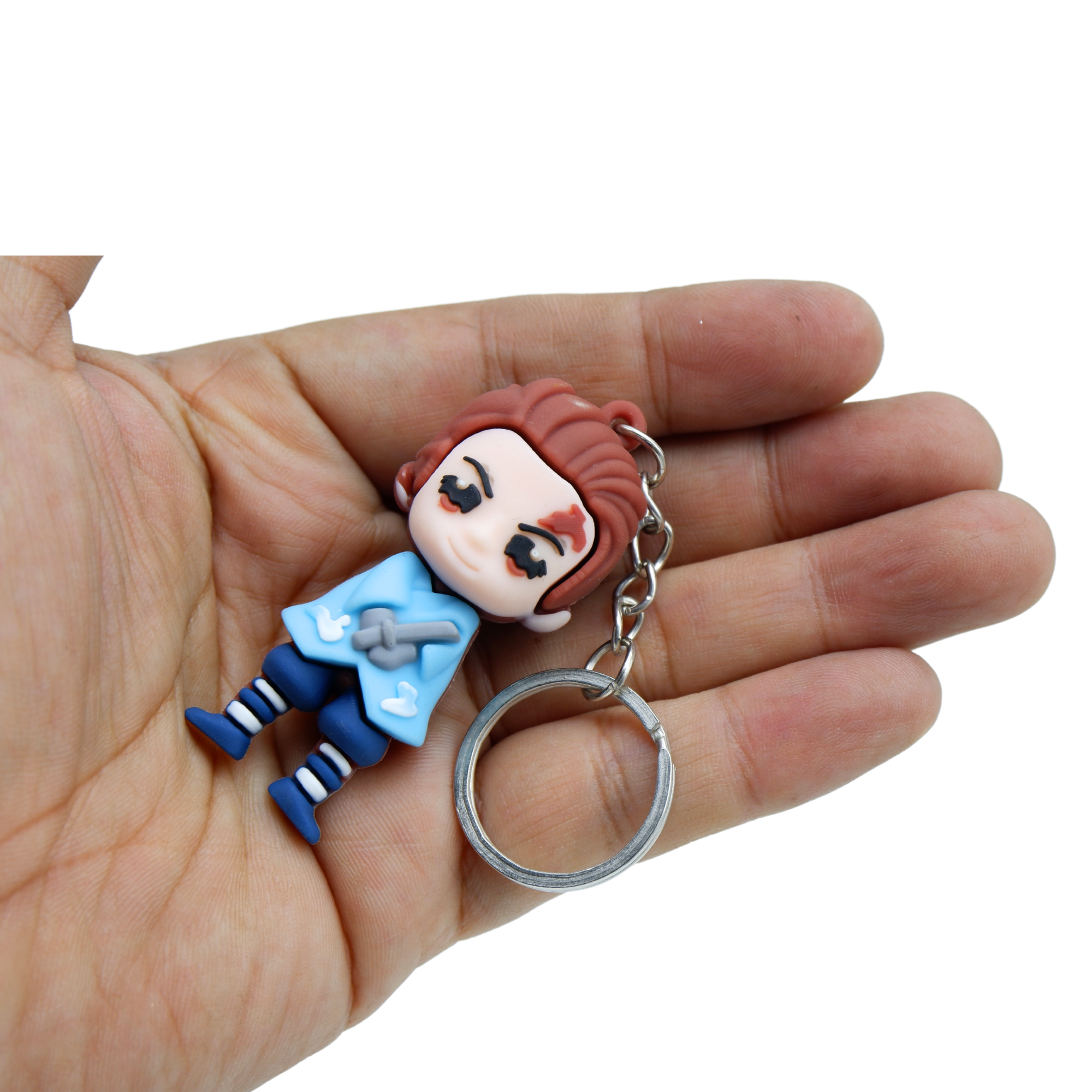 พวงกุญแจการ์ตูนซิลิโคน ตุ๊กตาน่ารัก ของขวัญฮิต สำหรับกุญแจและกระเป๋า