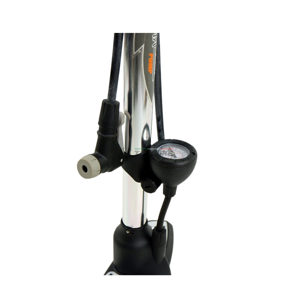 สูบจักรยานแบบตั้งพื้นมีเกจ์ clima 02 มีเกจ์วัดลม