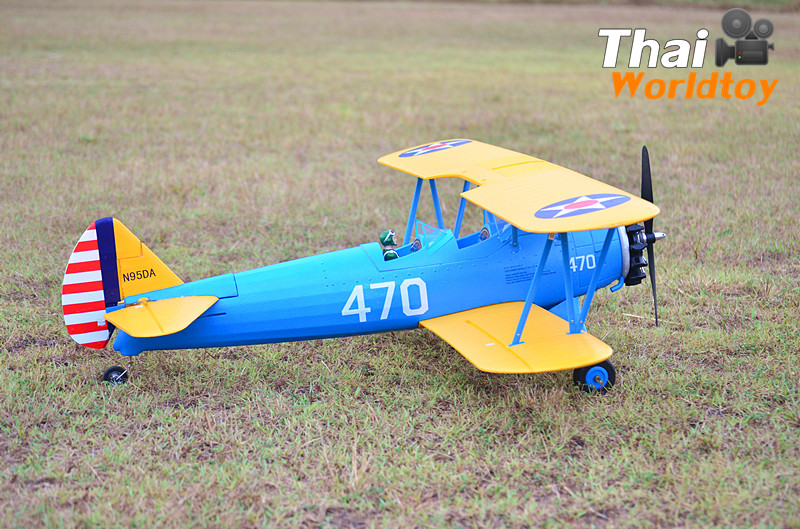 PT-17 Stearman 1,200mm. (PNP) เครื่องบินปีกสองชั้น