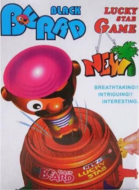 ถ้งเสียบโจรสลัด ของเล่นเสียบมีด