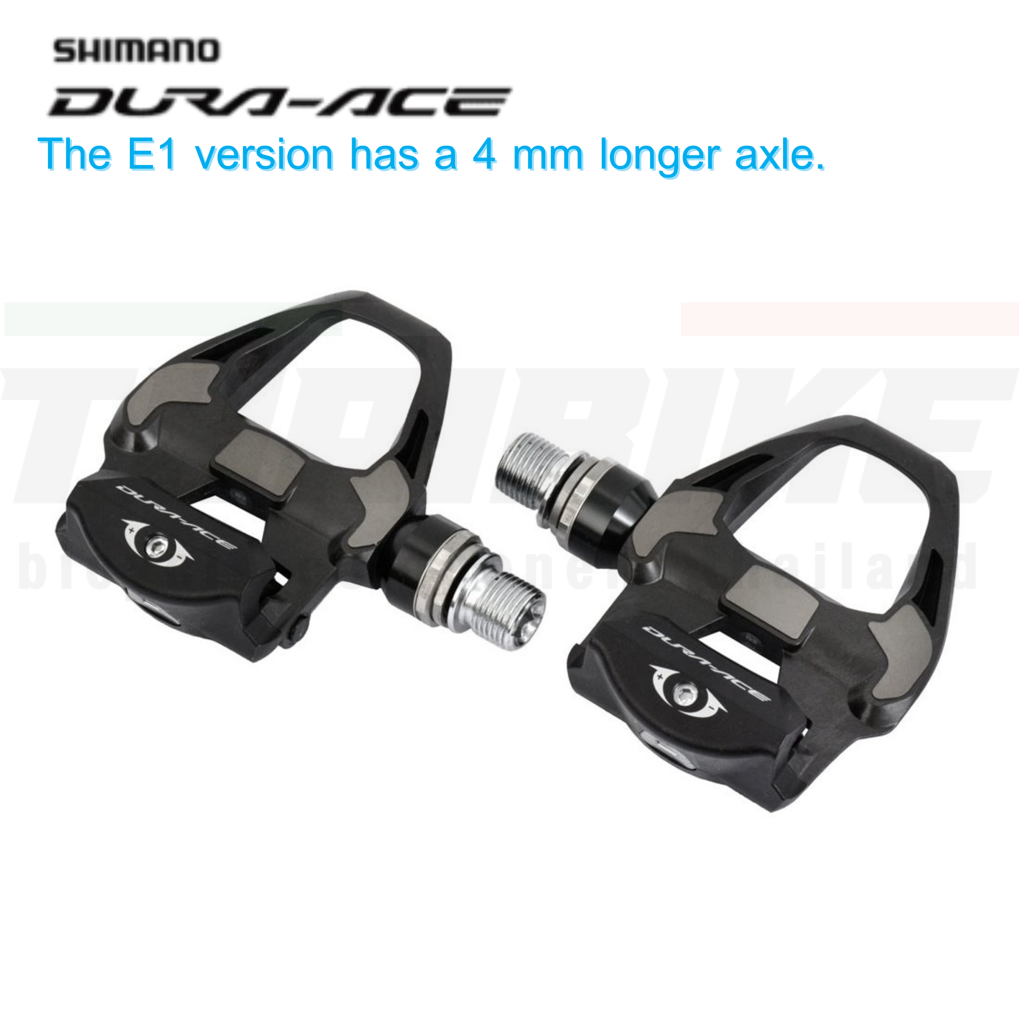 แท้ศูนย์ไทย บันไดจักรยานชิมาโน่ SHIMANO DURA-ACE เสือหมอบ PD-R9100 มีคลีท มีกล่อง
